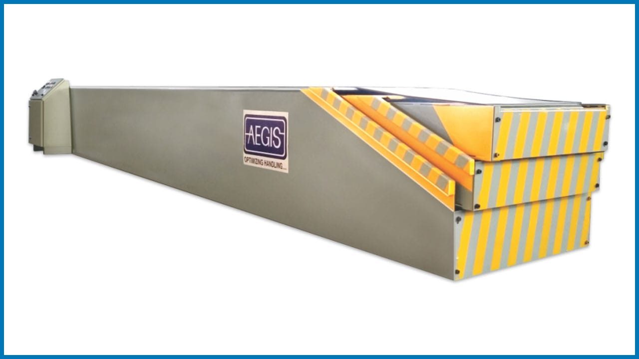 Telescopic conveyor – Fixed, 2 stage Telescopic conveyor